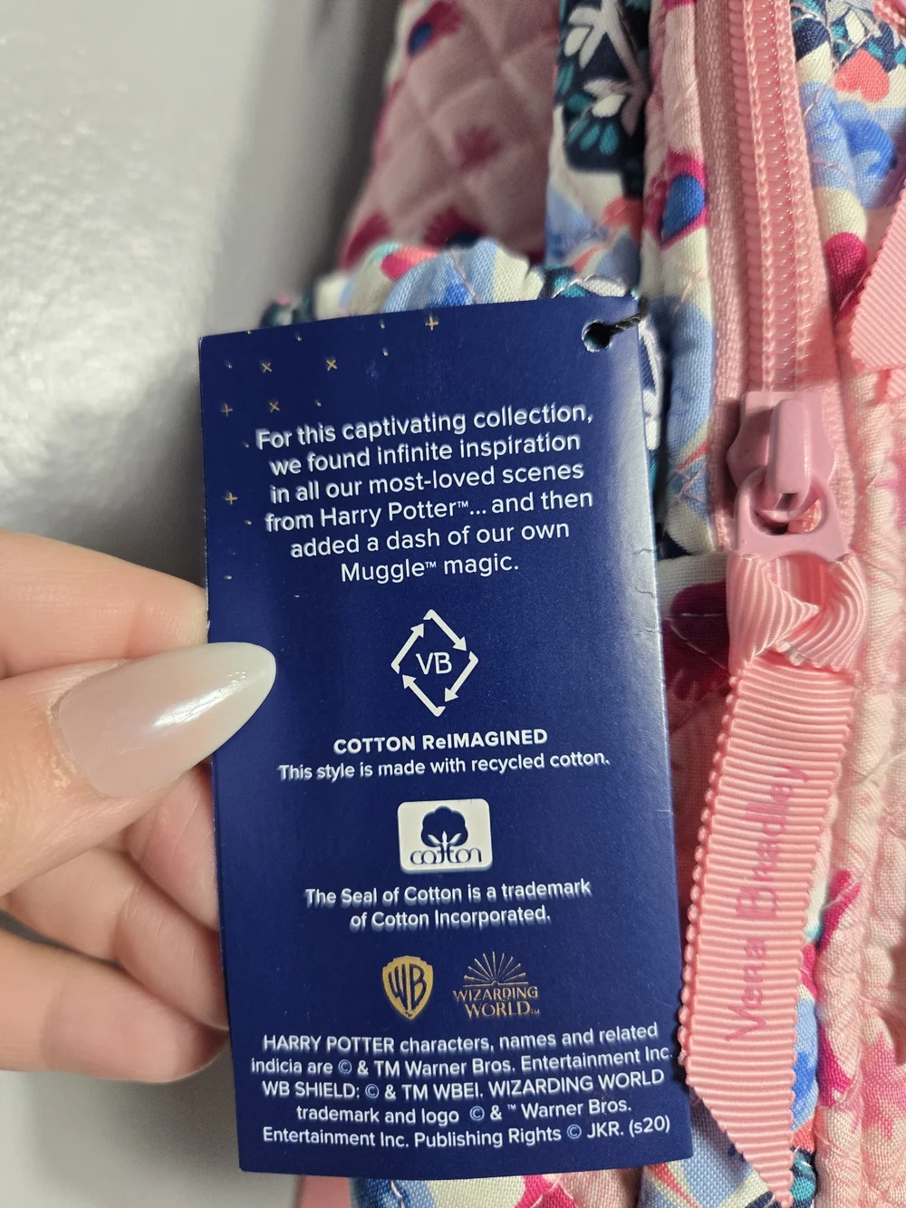 Vera Bradley Luna’s Medallion Campus Backpack Harry Potter Luna Lovegood NWT